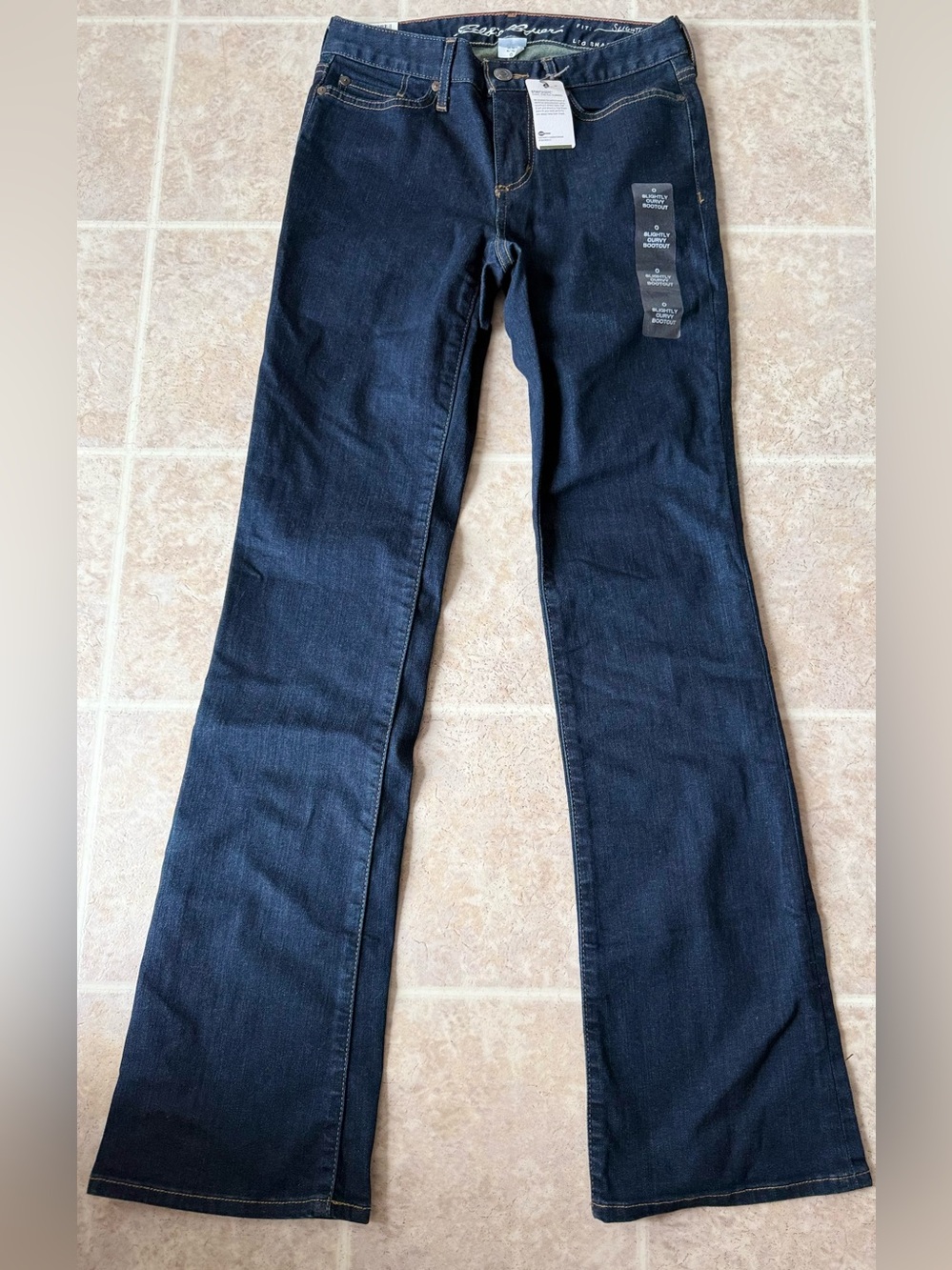 Eddie Bauer Dark Blue Women's Bootcut Jeans